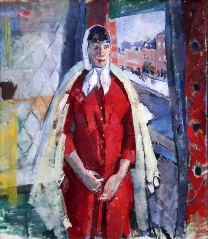 Rik Wouters Woman at Window oil painting image